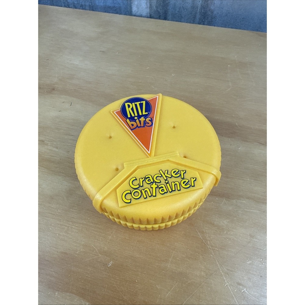 Vintage 1999 Nabisco RITZ BITS Cracker Container Mini Snack Box